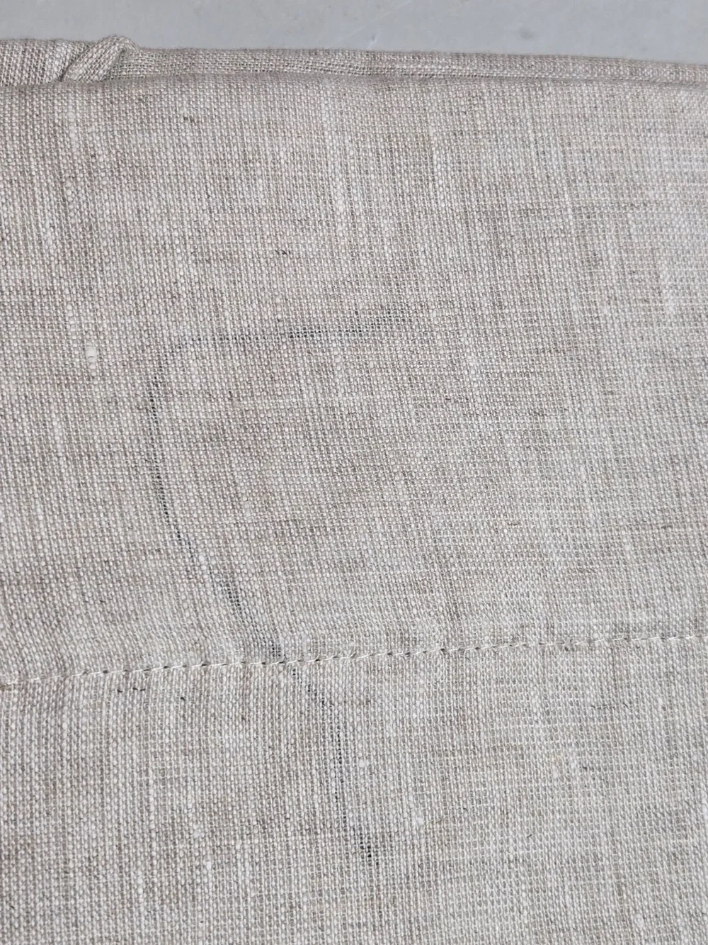 NWT QUINCE Set Of 2 48x84 European Linen True Blackout Curtains Flax 9993